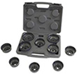 Lisle 61450 10pc cap-style oil filter wrench set