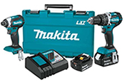 Makita XT269M 2pc. 18volt cordless combo kit