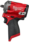 Milwaukee 2554-22 3/8" drive stubby impact wrench - bare tool