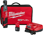 Milwaukee 2557-22 M12 FUEL 3/8" drive ratchet kit